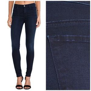 J Brand • Maria High Rise Skinny Denim Jean - Darkness